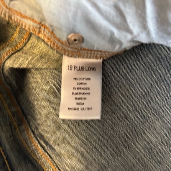 Trendy Dark Blue Flare Jeans - Picture 8 of 8